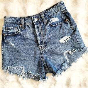 🕊️Wild Fable Destroyed High Rise Jean Shorts size 6